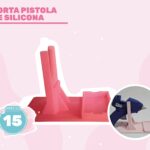 Porta pistola de silicona