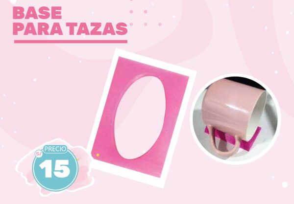 base para tazas